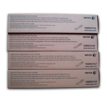 Kit de toner Xerox C7020, C7025, C7030 Negro y colores Original