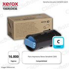 Toner Xerox 106R03936 Cyan 16,800 Pag C605 Original