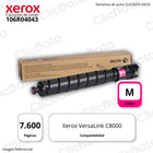 Toner Xerox 106R04043 Magenta 7,6k Pág. VersaLink C8000 Original