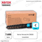 Toner Xerox 106R04042 Cyan 7.600 Pág. VersaLink C8000 Original