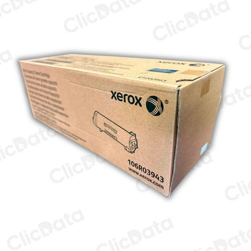 Toner Xerox 106R03943 Black 25,000 Pág. B600, B610, B615 Original