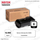 Toner Xerox 106R03939 Black 16,900 Pág. VersaLink C605 Original