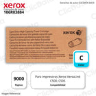 Toner Xerox 106R03884 Cyan 9K Pag VersaLink C505, C500 Original