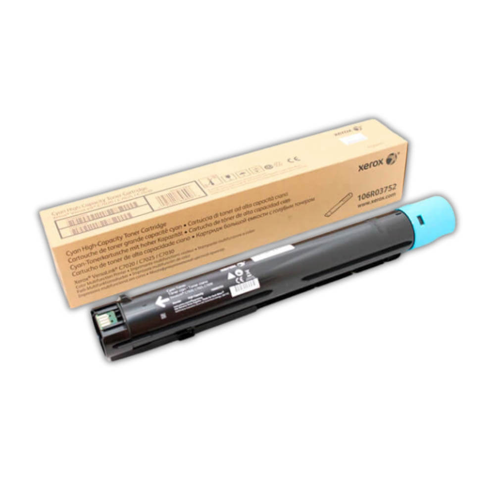 Toner Xerox 106R03752 Cyan 9,8K Pág. VersaLink C7030 Original