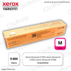 Toner Xerox 106R03751 Magenta 9,8K Pág. VersaLink C7030 Original