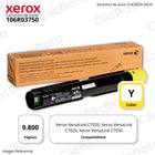 Toner Xerox 106R03750 Amarrillo 9,8K Pág. VersaLink C7030 Original