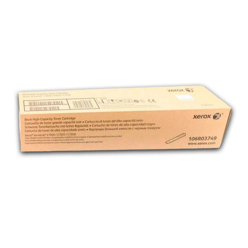 Toner Xerox 106R03749 Black 16,1K Pág. VersaLink C7025 Original