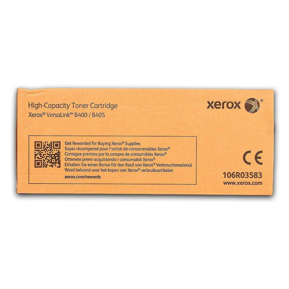 Toner Xerox 106R03583 Black 13,9K Pág. VersaLink B400 Original
