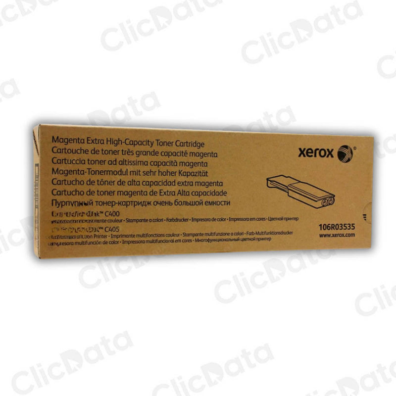 Toner Xerox 106R03535 Magenta 8,000 Pág. VersaLink C400 Original