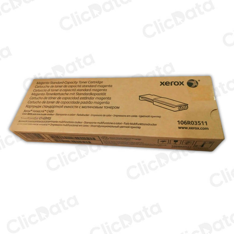 Toner Xerox 106R03511 Magenta 2,500 Pág. Xerox C400 Original