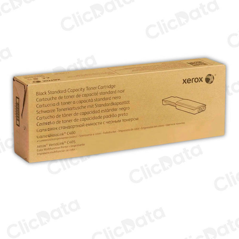 Toner Xerox 106R03508 Black 2,500 Pág. Xerox C400 Original