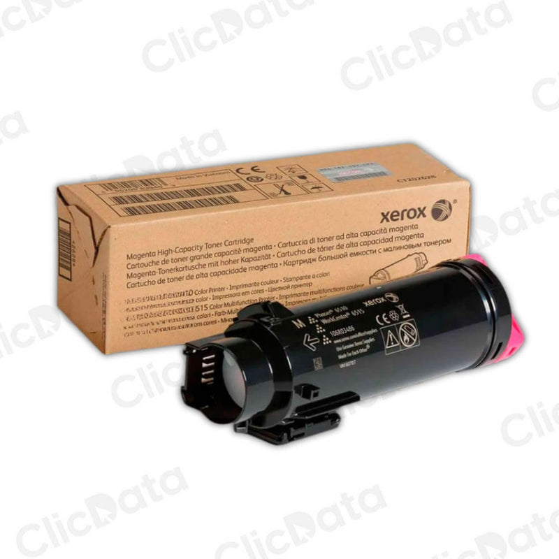 Toner Xerox 106R03486 Magenta 2,400 Pág. Phaser 6510 Original