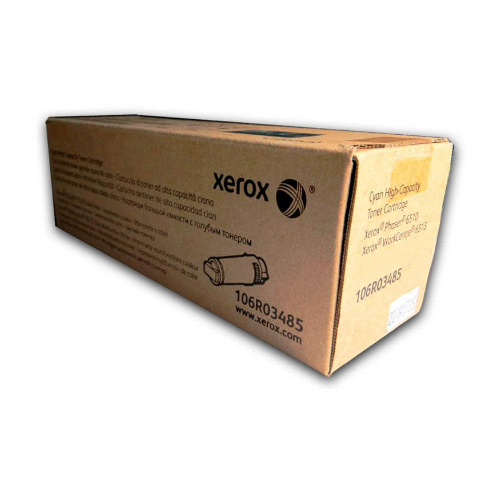 Toner Xerox 106R03485 Cyan 2,400 Pág. Phaser 6510 Original