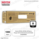 Toner Xerox 106R03483 Yellow 1,000 Pág. Phaser 6510 Original