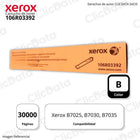 Toner Xerox 106R03392 Black 30,000 Pág. Xerox B7030 Original