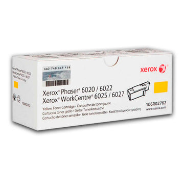 Toner Xerox 106R02762 Yellow 1,000 Pág. Xerox 6025, 6027 Original