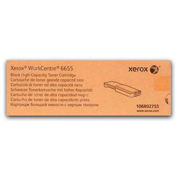 Toner Xerox 106R02755 Negro 12,000 Pág. WorkCentre 6655 Original