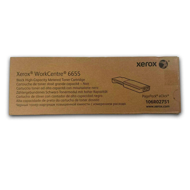 Toner Xerox 106R02751 Negro 12K Páginas WorkCentre 6655 Original