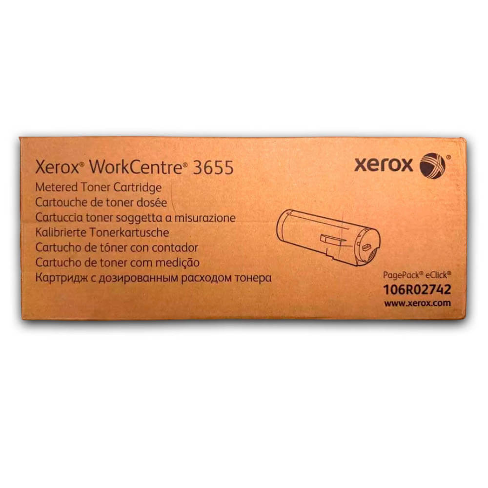Toner Xerox 106R02742 Black 30,000 Pág. WorkCentre 3655 Original