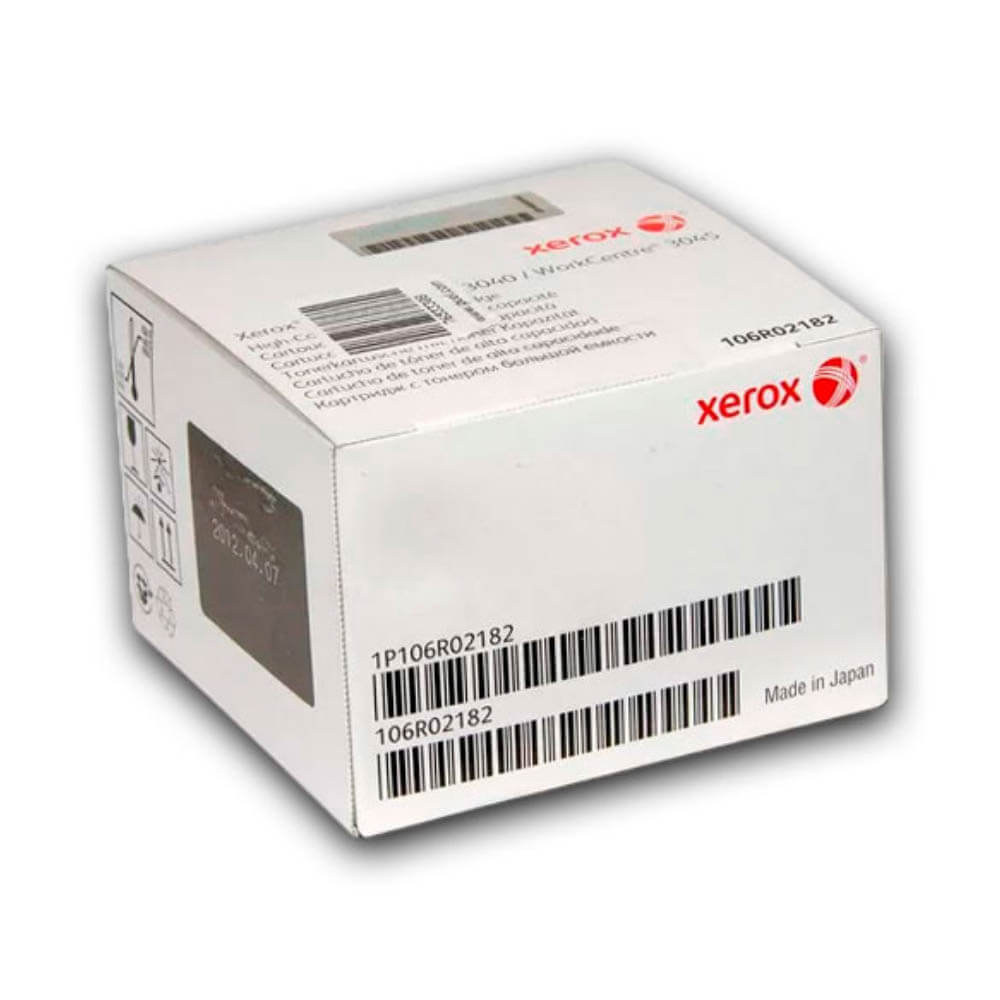 Toner Xerox 106R02182 Black 2,200 Pág. Xerox 3045, 3010 Original