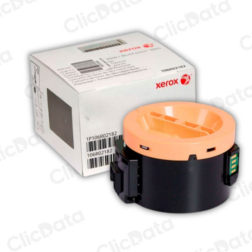 Toner Xerox 106R02182 Black 2,200 Pág. Xerox 3045, 3010 Original