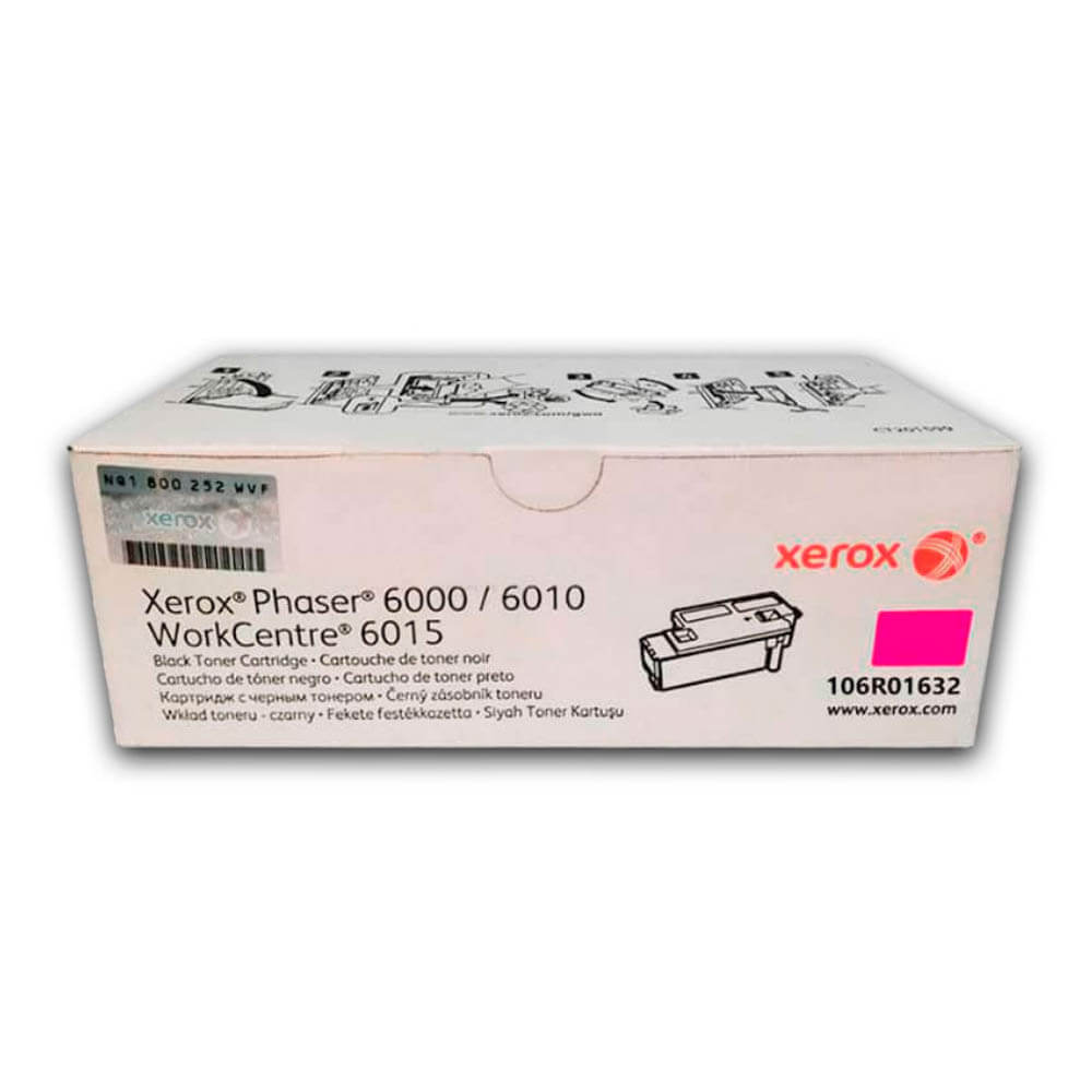 Toner Xerox 106R01632 Magenta 1,000 Pág. 6010, 6015 Original