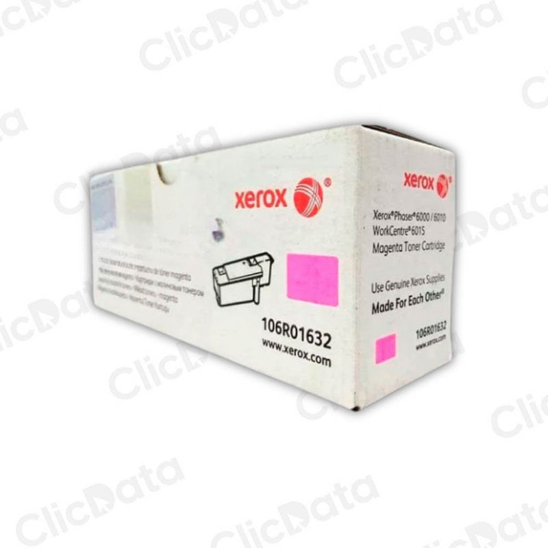 Toner Xerox 106R01632 Magenta 1,000 Pág. 6010, 6015 Original