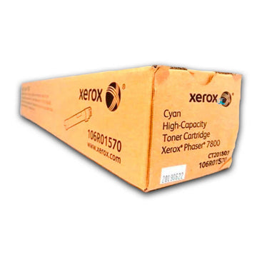 Toner Xerox 106R01570 Cyan 17,200 Pág. Xerox Phaser 7800 Original