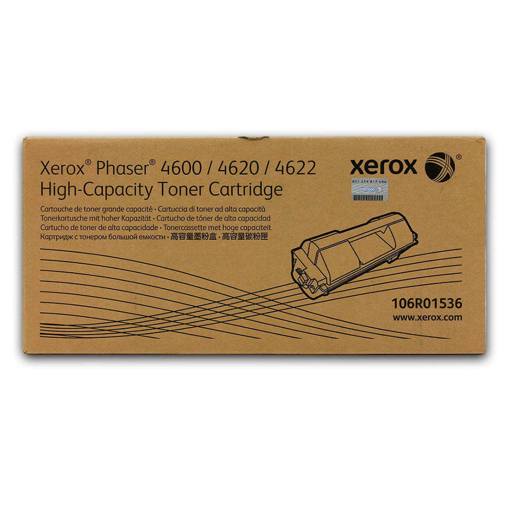 Toner Xerox 106R01536 Black 30,000 Pág. 4600, 4622 Original