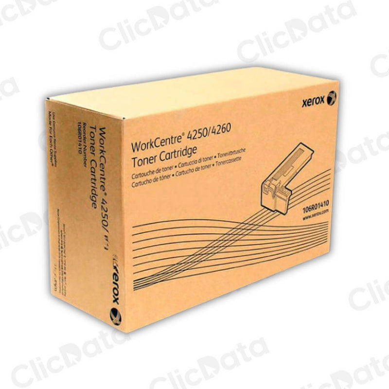 Toner Xerox 106R01410 Black 25.000 Pág. Xerox 4250 Original