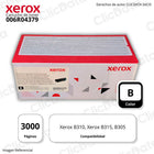 Toner Xerox 006R04379 Black 3,000 Pág. Xerox B315, B305 Original