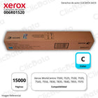 Toner Xerox 006R01520 Cyan 15,000 Pág. WorkCentre 7970 Original