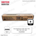 Toner Xerox 006R01509 Negro 26,000 Pág. WC 7530, 7845 Original