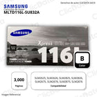 Toner Samsung MLT-D116L SU832A Negro 3K Pág. SL-M2675 Original