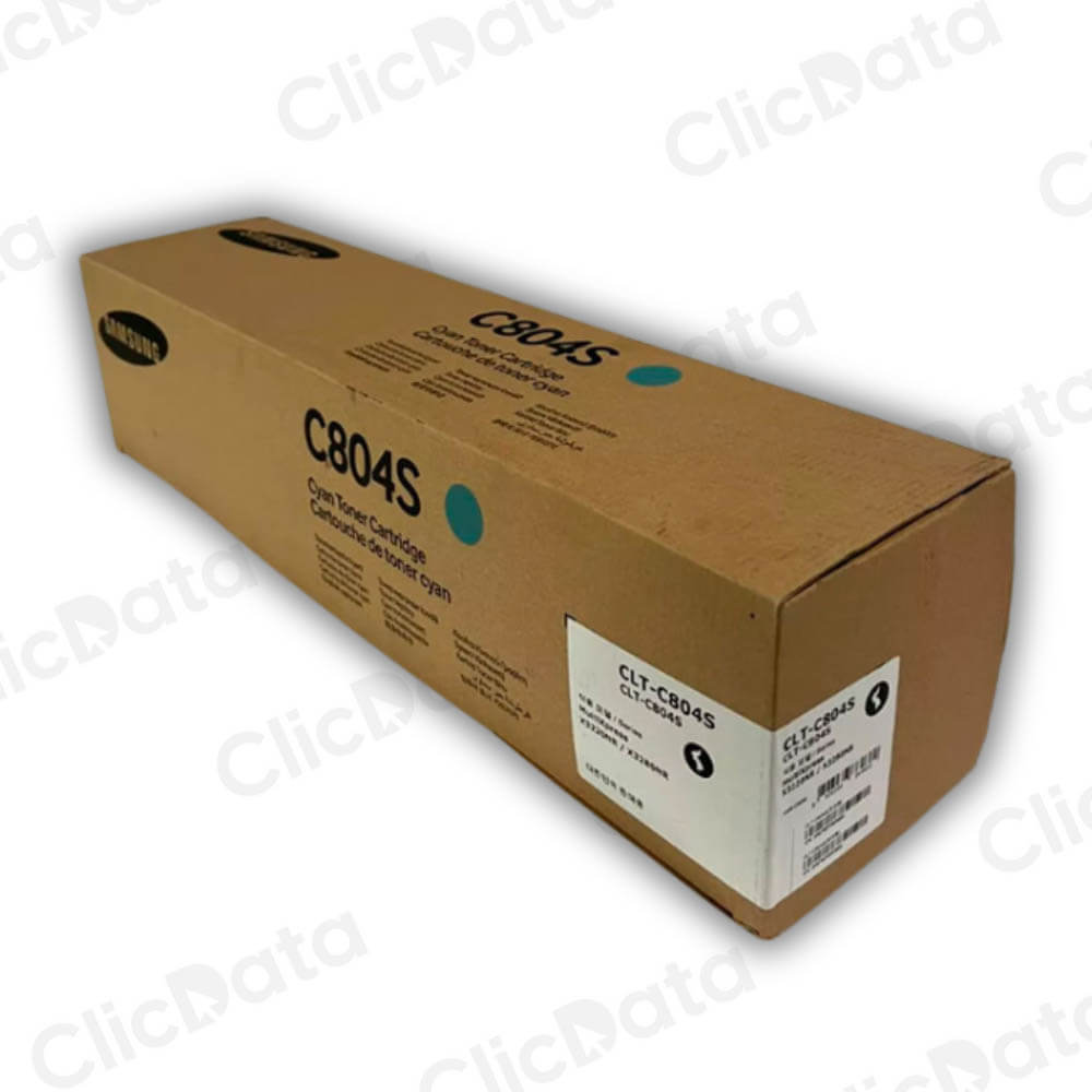 Toner Samsung CLT-C804S SS546A Cyan 15K Pág. X3220Nr Original