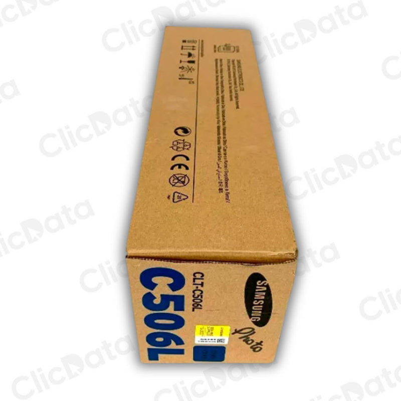 Toner Samsung CLT-C506L SU042A Cyan 3,5K Pág. CLX6260 Original