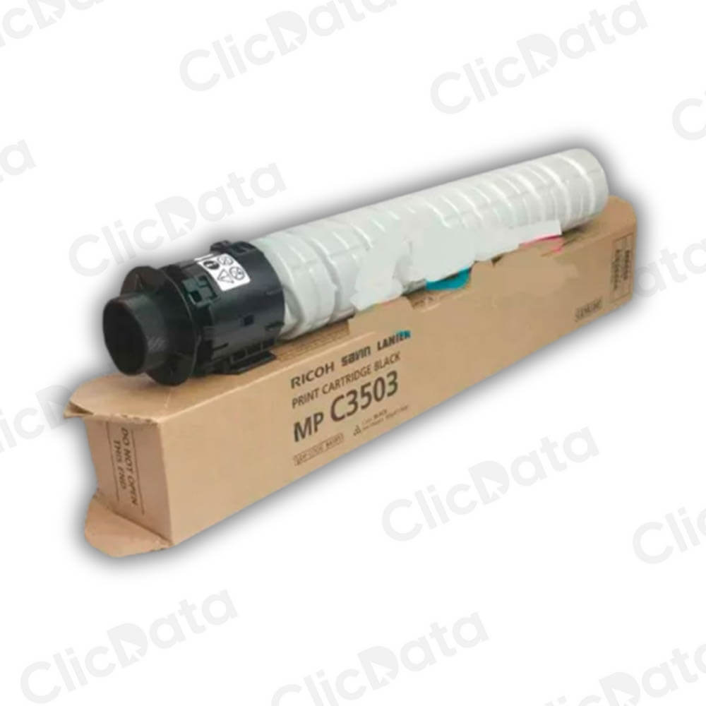 Toner Ricoh 841813 Negro 29.5K Pág. MP C3003, C3504 Original