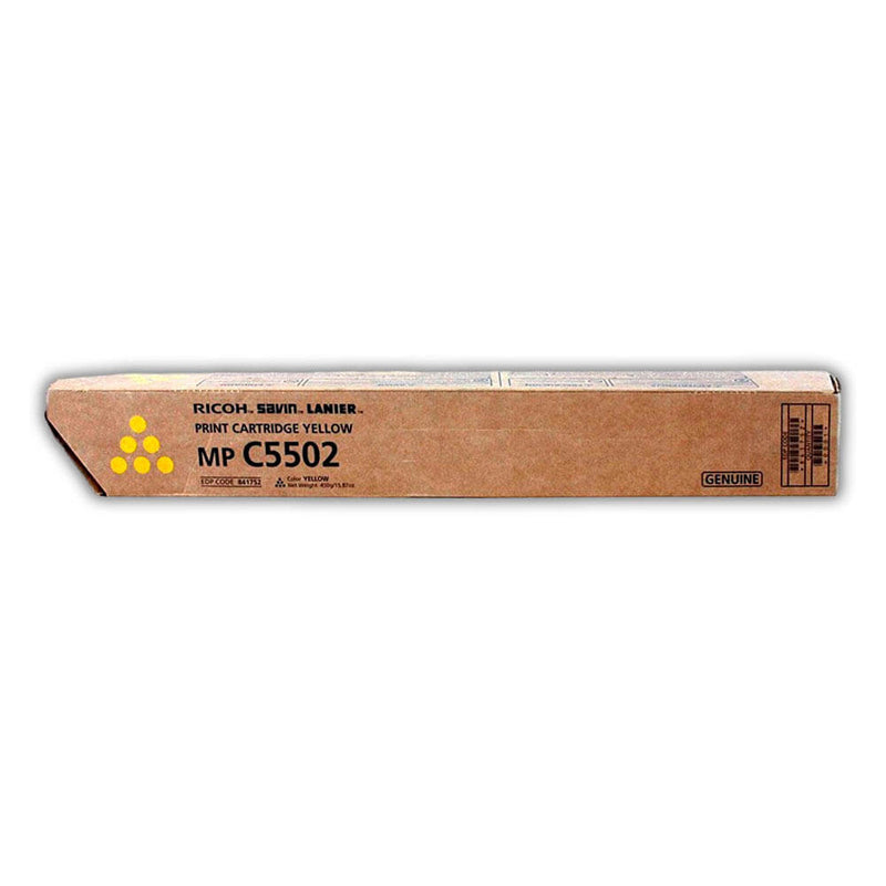 Toner Ricoh 841752 Yellow 22.5K Pág. MP C4502, MP C5502A Original