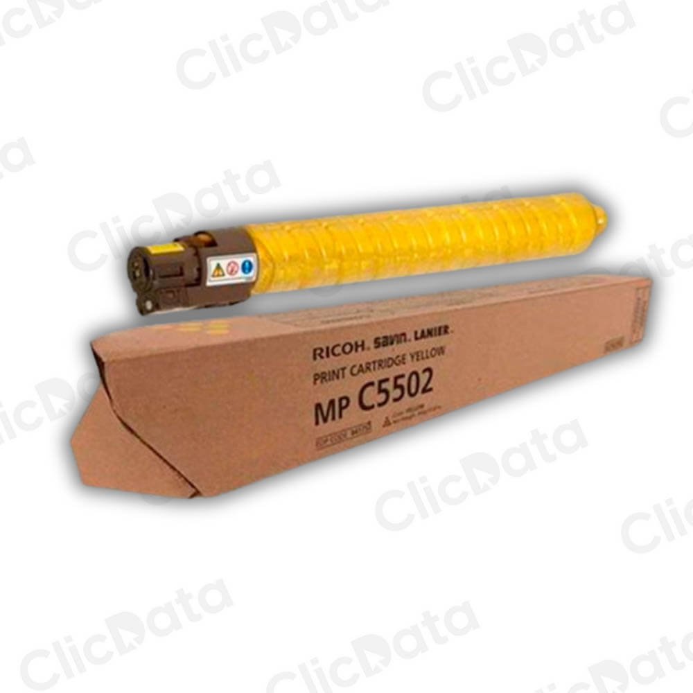 Toner Ricoh 841752 Yellow 22.5K Pág. MP C4502, MP C5502A Original