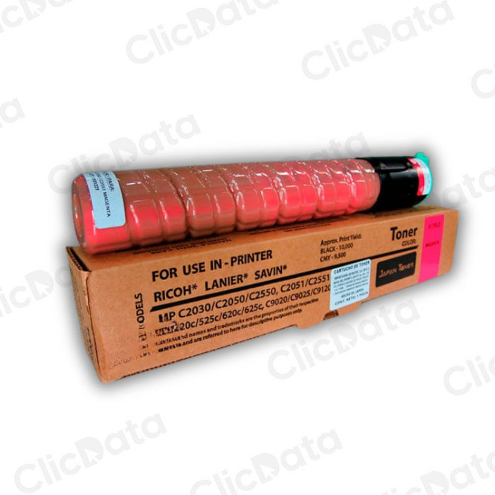 Toner Ricoh 841502 Magenta 9,5K Pág. MP C2550, MP C2551 Original