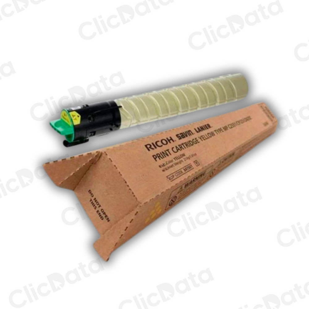 Toner Ricoh 841501 Yellow 9,5K Pág. MP C2550, MP C2551 Original