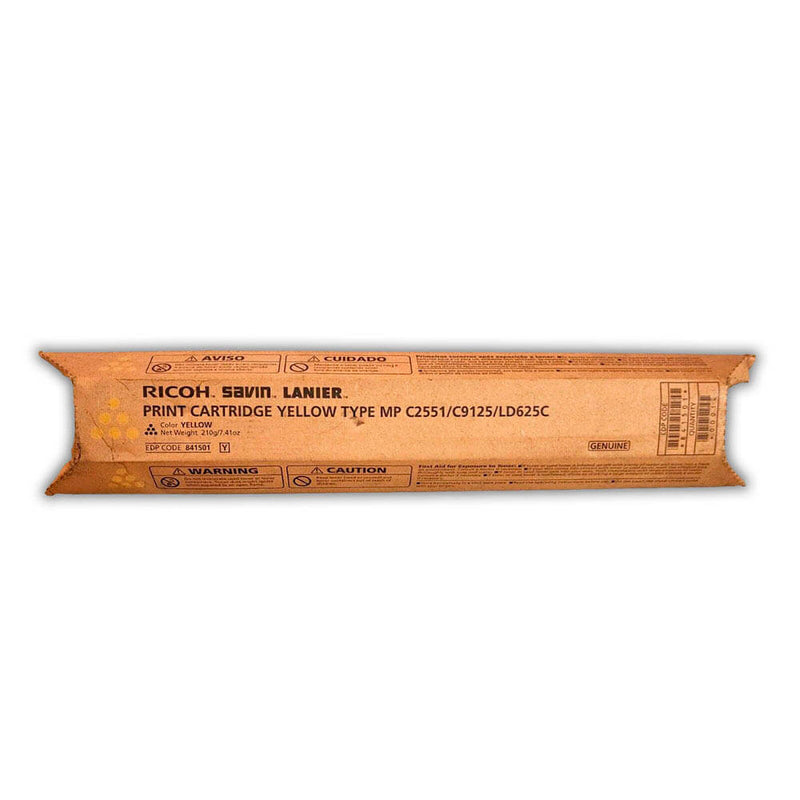 Toner Ricoh 841283 Yellow 5,500 Pág. MP C2050, C2550 Original