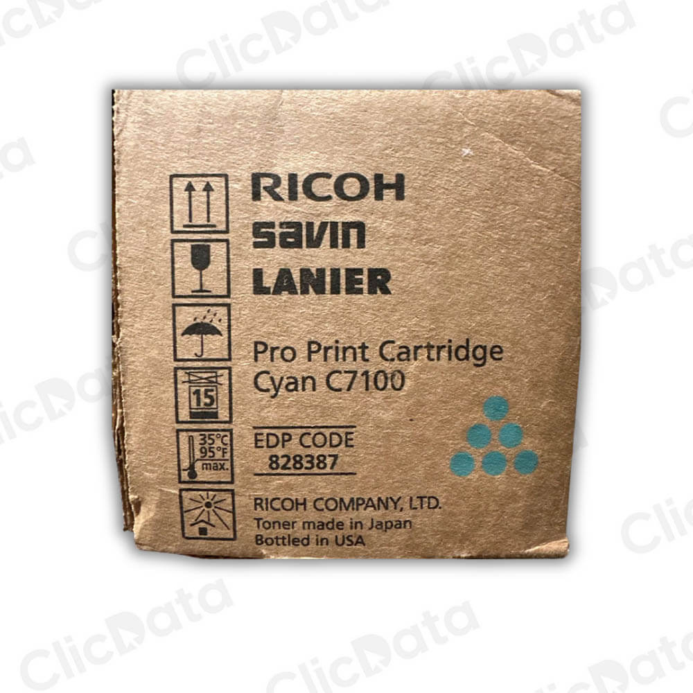 Toner Ricoh 828387 Cyan 78K Pág. PRO C7100, PRO C7110 Original