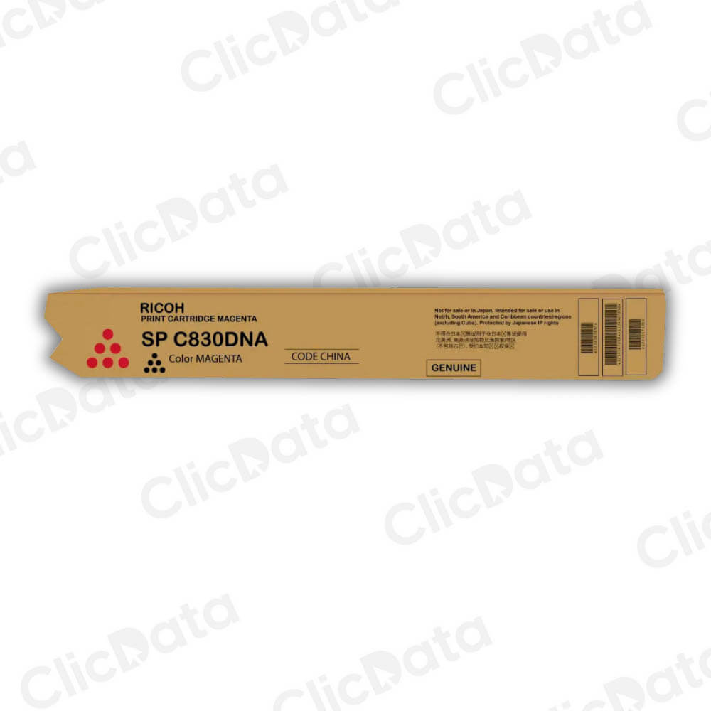 Toner Ricoh 821183 Magenta 16K Pág. SP C830DN, C831DN Original