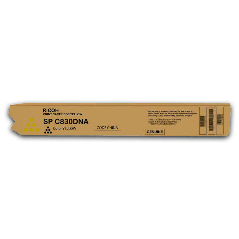 Toner Ricoh 821182 Yellow 16,000 Pág. SP C830DN, C831DN Original