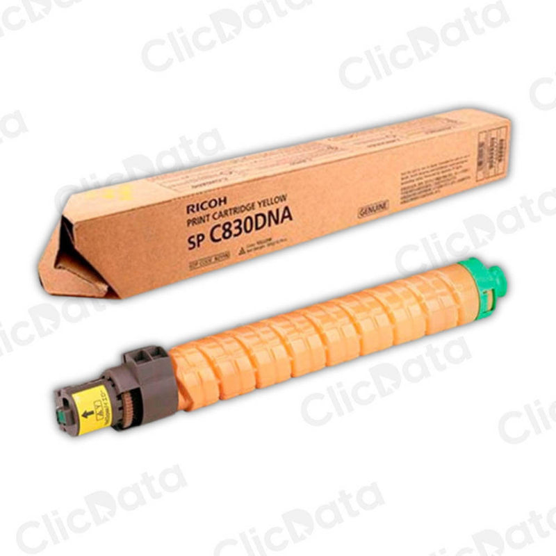 Toner Ricoh 821182 Yellow 16,000 Pág. SP C830DN, C831DN Original