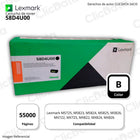 Toner Lexmark 58D4U00 Negro 55,000 Pág. MX824, MX826 Original