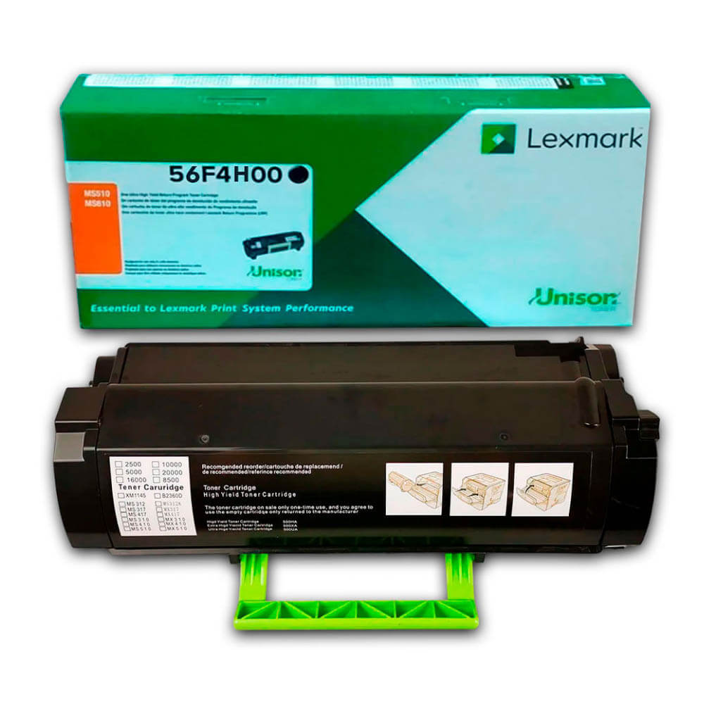 Toner Lexmark 56F4H00 Negro 15K Pág. MS421dn, MS622de Original