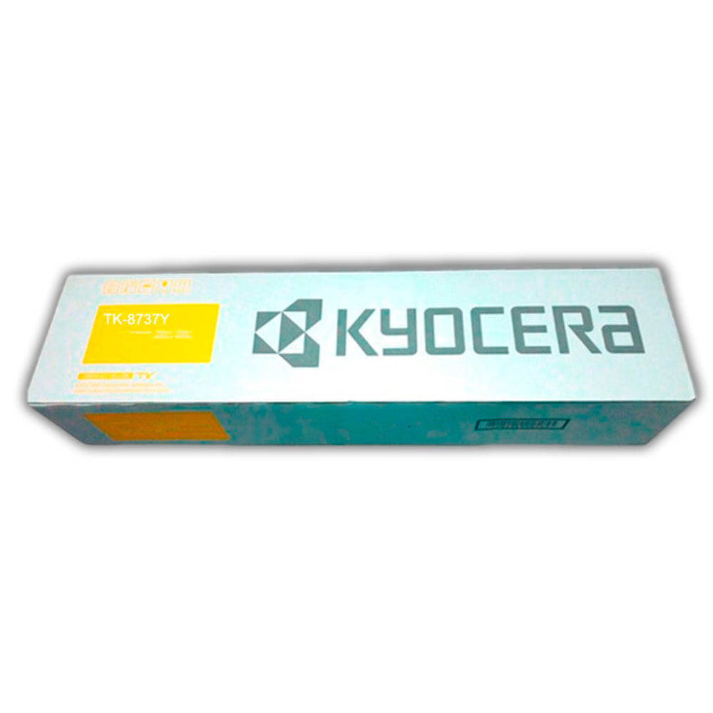 Toner Kyocera TK-8737Y Yellow 40K Pág. 8052ci, 8353ci Original