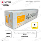 Toner Kyocera TK-8737Y Yellow 40K Pág. 8052ci, 8353ci Original